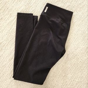 Zella black leggings low rise waist